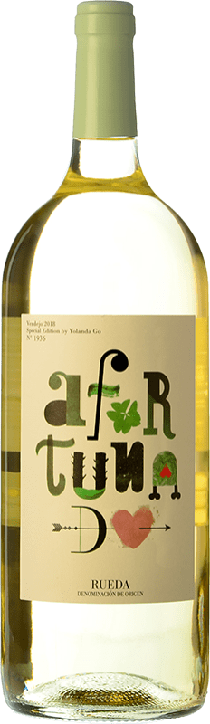 Kostenloser Versand | Weißwein Vinyes Singulars Afortunado D.O. Rueda Kastilien und León Spanien Verdejo Magnumflasche 1,5 L
