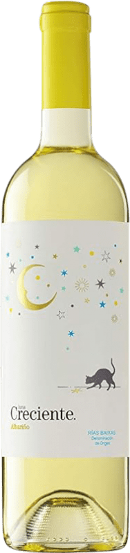 12,95 € Free Shipping | White wine Viñedos Singulares Luna Creciente D.O. Rías Baixas Galicia Spain Albariño Bottle 75 cl