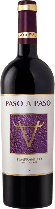 10,95 € Бесплатная доставка | Красное вино Volver Paso a Paso Молодой I.G.P. Vino de la Tierra de Castilla