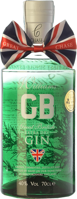 Бесплатная доставка | Джин William Chase Great British Extra Dry Gin Объединенное Королевство 70 cl