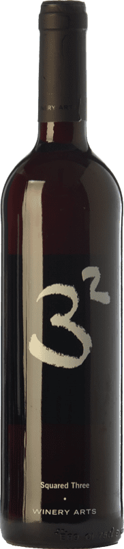 5,95 € 送料無料 | 赤ワイン Winery Arts Tres al Cuadrado Crianza — クリアンサ