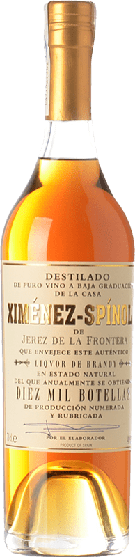 86,95 € | ブランデー Ximénez-Spínola Criaderas Diez Mil Botellas D.O. Jerez-Xérès-Sherry アンダルシア スペイン 70 cl