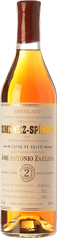 119,95 € | Brandy Ximénez-Spínola Single Barrel Nº 2 D.O. Jerez-Xérès-Sherry Andalusia Spain Bottle 70 cl