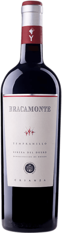 11,95 € Free Shipping | Red wine Yllera Bracamonte Crianza D.O. Ribera del Duero Castilla y León Spain Tempranillo Bottle 75 cl