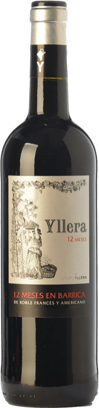 11,95 € Envío gratis | Vino tinto Yllera 12 Meses en Barrica Crianza I.G.P. Vino de la Tierra de Castilla y León