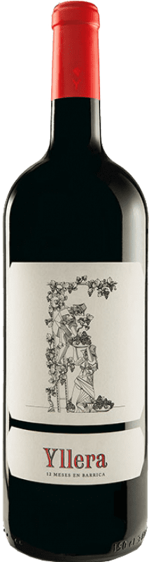 32,95 € 免费送货 | 红酒 Yllera 12 Meses en Barrica 岁 I.G.P. Vino de la Tierra de Castilla y León 瓶子 Magnum 1,5 L