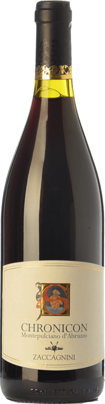 14,95 € | Красное вино Zaccagnini Chronicon D.O.C. Montepulciano d'Abruzzo Абруцци Италия Montepulciano 75 cl