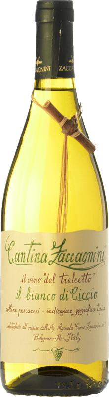 9,95 € | White wine Zaccagnini Il Bianco di Ciccio dal Tralcetto D.O.C. Abruzzo Abruzzo Italy Trebbiano, Chardonnay Bottle 75 cl
