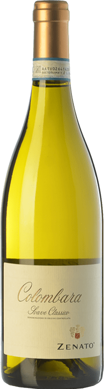 10,95 € Spedizione Gratuita | Vino bianco Cantina Zenato Colombara D.O.C.G. Soave Classico