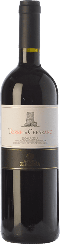 15,95 € | Красное вино Zerbina Torre di Ceparano I.G.T. Emilia Romagna Эмилия-Романья Италия Merlot, Syrah, Cabernet Sauvignon, Sangiovese, Ancellotta 75 cl
