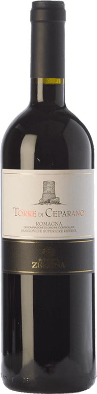 Free Shipping | Red Wine Zerbina Torre di Ceparano I.G.T. Emilia Romagna Emilia-Romagna Italy Merlot, Syrah — Shiraz, Cabernet Sauvignon, Sangiovese, Ancellotta 75 cl