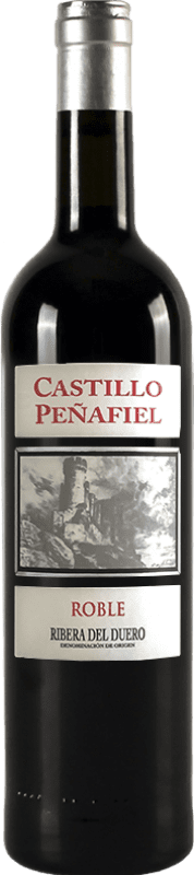 7,95 € Spedizione Gratuita | Vino rosso Thesaurus Castillo de Peñafiel 6 Meses Crianza D.O. Ribera del Duero