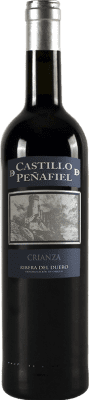 Бесплатная доставка | Красное вино Thesaurus Castillo de Peñafiel 12 Meses старения D.O. Ribera del Duero Кастилия-Леон Испания Tempranillo 75 cl