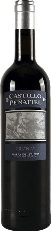 14,95 € | Red wine Thesaurus Castillo de Peñafiel 12 Meses Aged D.O. Ribera del Duero Castilla y León Spain Tempranillo Bottle 75 cl