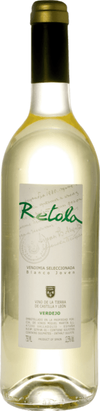 4,95 € Envio grátis | Vinho branco Thesaurus Retola Vendimia Seleccionada Jovem I.G.P. Vino de la Tierra de Castilla y León