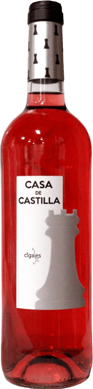 5,95 € | 玫瑰酒 Thesaurus Casa Castilla 年轻的 D.O. Cigales 卡斯蒂利亚莱昂 西班牙 Tempranillo 75 cl