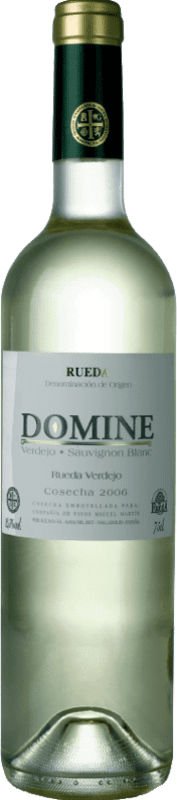 Envío gratis | Vino blanco Thesaurus Domine Joven D.O. Rueda Castilla y León España Verdejo, Sauvignon Blanca 75 cl