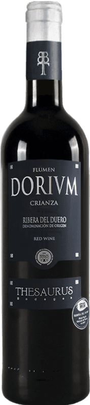 13,95 € | Red wine Thesaurus Flumen Dorium 12 Meses Aged D.O. Ribera del Duero Castilla y León Spain Tempranillo Bottle 75 cl