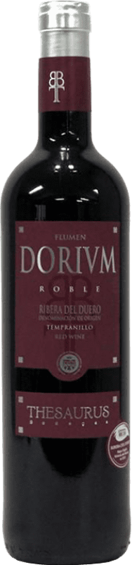 6,95 € Spedizione Gratuita | Vino rosso Thesaurus Flumen Dorium Quercia D.O. Ribera del Duero