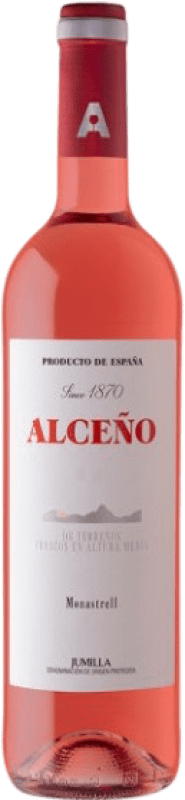 Kostenloser Versand | Rosé-Wein Alceño Rosado D.O. Jumilla Region von Murcia Spanien Syrah, Monastrell 75 cl