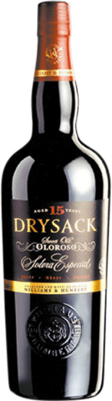 送料無料 | 酒精強化ワイン Williams & Humbert Sack Dry — 辛口 Solera — ソレラ, 特別 D.O. Jerez-Xérès-Sherry アンダルシア スペイン Palomino Fino, Pedro Ximénez 15 年 ミディアムボトル 50 cl