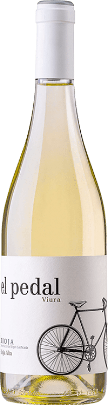 12,95 € Envío gratis | Vino Blanco Hernáiz El Pedal D.O.Ca. Rioja