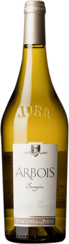 Бесплатная доставка | Белое вино Domaine de La Pinte A.O.C. Arbois Pupillin Jura Франция Savagnin Органический 75 cl