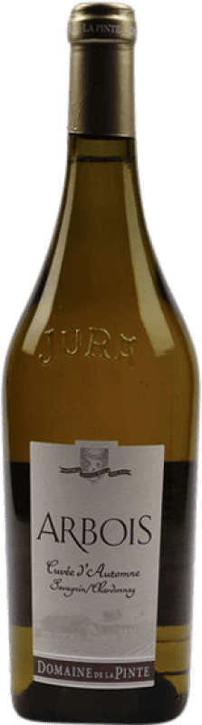 Envio grátis | Vinho branco Domaine de La Pinte Cuvée d'Automne A.O.C. Arbois Pupillin Jura França Chardonnay, Savagnin Biológico 75 cl