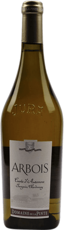 Free Shipping | White wine La Pinte Cuvée d'Automne A.O.C. Arbois Pupillin Jura France Chardonnay, Savagnin 75 cl