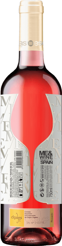 Esencias ME&Rosé Tempranillo Cigales Молодой 75 cl