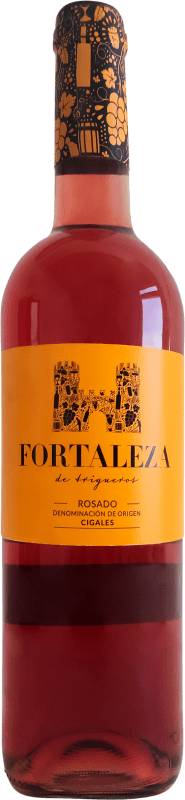 7,95 € | Rosé wine Thesaurus Fortaleza de Trigueros Joven D.O. Cigales Castilla y León Spain Tempranillo Bottle 75 cl