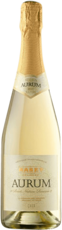 15,95 € | White Sparkling Wine Maset Aurum Brut Nature D.O. Cava Spain Xarel·lo, Chardonnay 75 cl