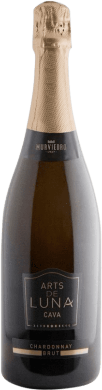 Envio grátis | Espumante Branco Murviedro Arts de Luna Brut — Bruto D.O. Cava Espanha Chardonnay 75 cl