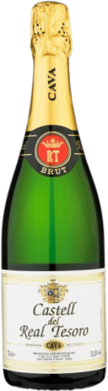 3,95 € Envoi gratuit | Vin Mousseux Blanc Marqués del Real Tesoro Brut D.O. Cava