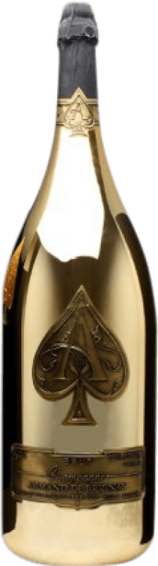 3 274,95 € | 白起泡酒 Armand de Brignac Gold 香槟 A.O.C. Champagne 香槟酒 法国 Pinot Black, Chardonnay, Pinot Meunier 瓶子 Jéroboam-双Magnum 3 L