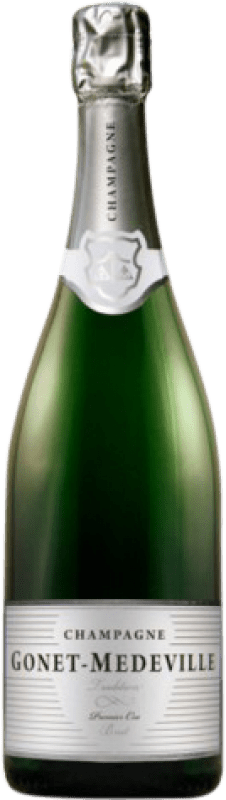 57,95 € 免费送货 | 白起泡酒 Gonet-Médeville Cuvée Tradition Premier Cru A.O.C. Champagne