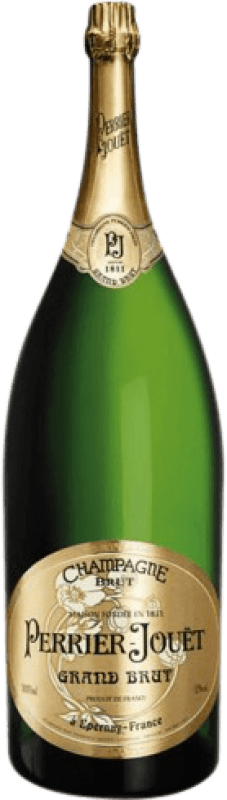 2 219,95 € Бесплатная доставка | Белое игристое Perrier-Jouët Grand брют A.O.C. Champagne Бутылка Salmanazar 9 L