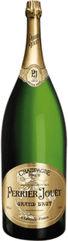 1 495,95 € | Белое игристое Perrier-Jouët Grand брют A.O.C. Champagne шампанское Франция Pinot Black, Chardonnay Бутылка Salmanazar 9 L