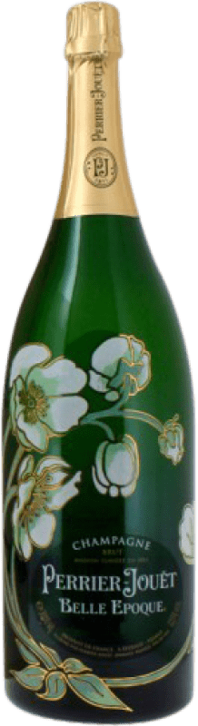 1 457,95 € Envio grátis | Espumante branco Perrier-Jouët Belle Epoque A.O.C. Champagne Garrafa Jéroboam-Duplo Magnum 3 L