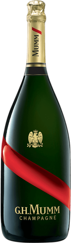 597,95 € | Spumante bianco G.H. Mumm Cordon Rouge A.O.C. Champagne champagne Francia Pinot Nero, Chardonnay, Pinot Meunier Bottiglia Imperiale-Mathusalem 6 L