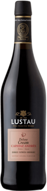 19,95 € | Fortified wine Lustau Capataz Andrés Deluxe Cream D.O. Jerez-Xérès-Sherry Andalusia Spain Palomino Fino, Pedro Ximénez 75 cl