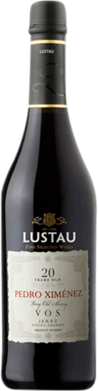 Spedizione Gratuita | Vino Liquoroso Lustau V.O.S. D.O. Jerez-Xérès-Sherry Andalusia Spagna Pedro Ximénez 20 Anni Bottiglia Medium 50 cl