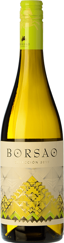 8,95 € Envío gratis | Vino Blanco Borsao Selección Crianza D.O. Campo de Borja