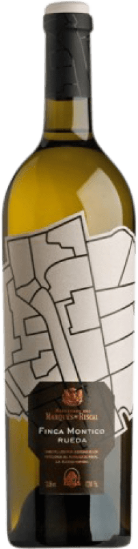 61,95 € Envío gratis | Vino Blanco Marqués de Riscal Finca Montico D.O. Rueda Botella Magnum 1,5 L