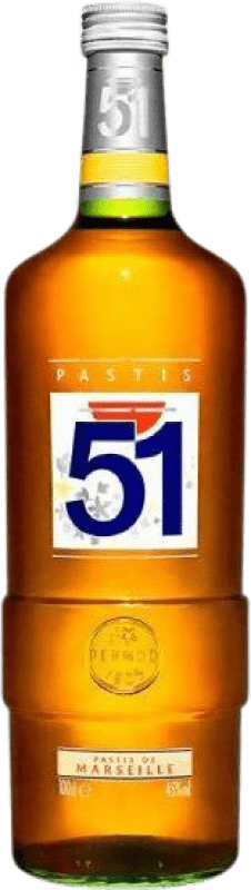 16,95 € Free Shipping | Pastis Pernod Ricard 51 France Missile Bottle 1 L