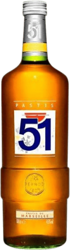 Envio grátis | Pastis Pernod Ricard 51 França 1 L