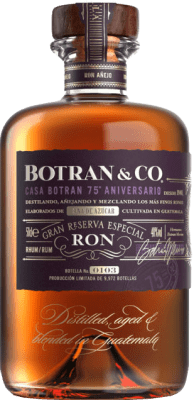 免费送货 | 朗姆酒 Licorera Quezalteca Botran & Co Especial 大储备 瓶子 Medium 50 cl