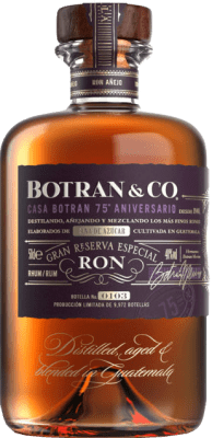 191,95 € | Ром Licorera Quezalteca Botran & Co Especial Гранд Резерв Мексика бутылка Medium 50 cl