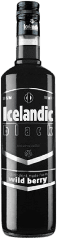 Envio grátis | Vodca Sinc Icelandic Black 70 cl