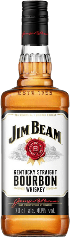 16,95 € | Whisky Bourbon Jim Beam Kentucky Estados Unidos 70 cl